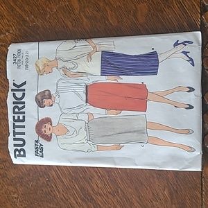 Vintage Butterick Women's Skirt Sewing Pattern
